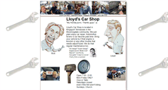 Desktop Screenshot of lloydscarshop.com